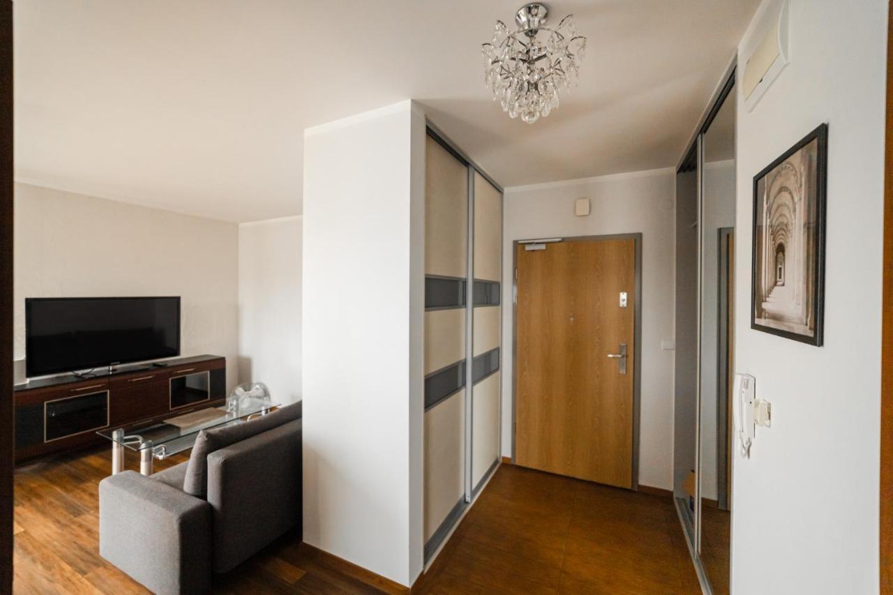 Bulwar Kurlandzki Vistula Apartment Krakau Exterior foto