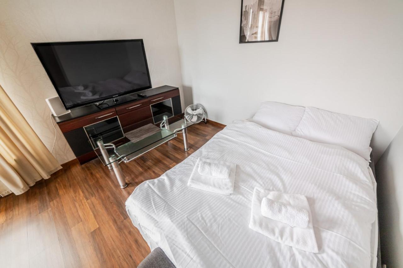 Bulwar Kurlandzki Vistula Apartment Krakau Exterior foto
